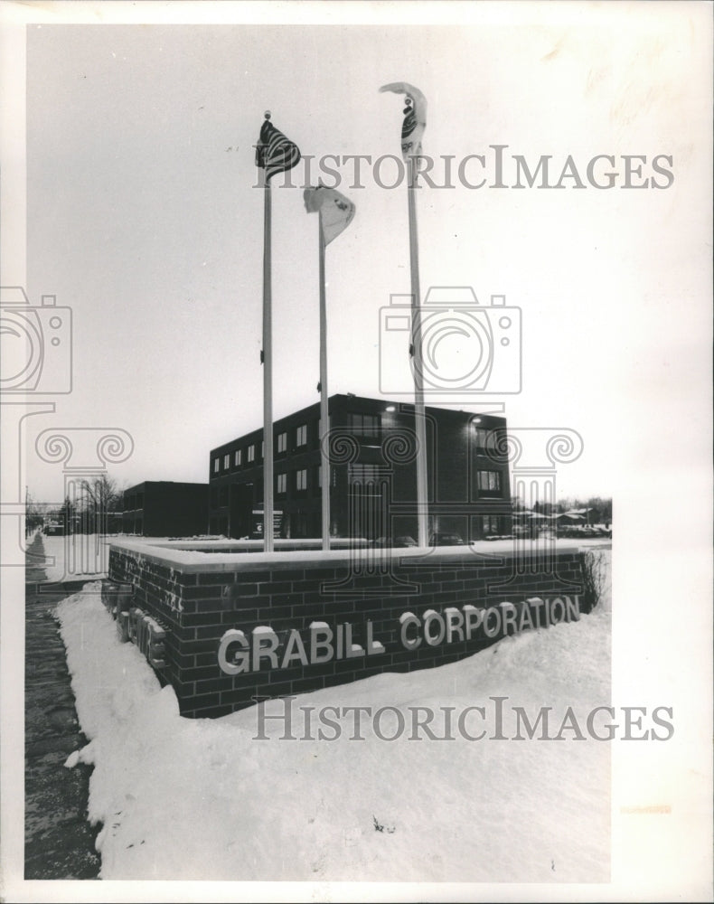 1989 Grabill Corporation Oak Forest Snow - Historic Images