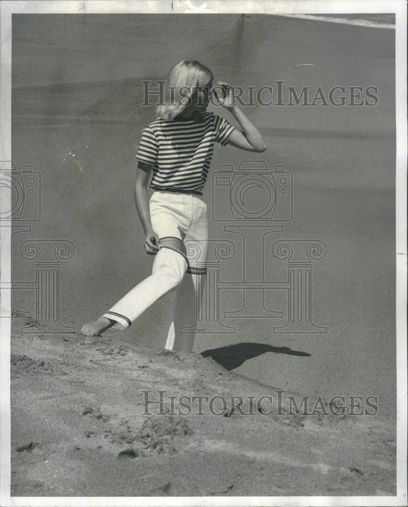 1969 Womens Zip Ahoy Trouser Set - Historic Images