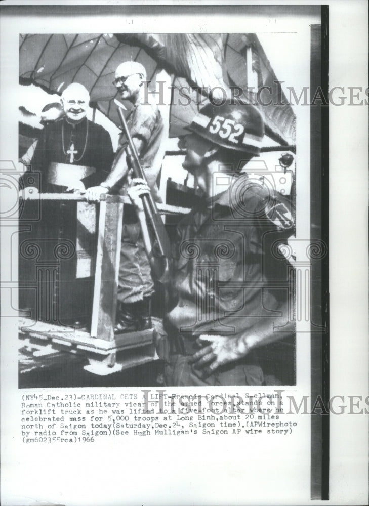 1966 Francis Cardinal Spellman Prelate Roma - Historic Images