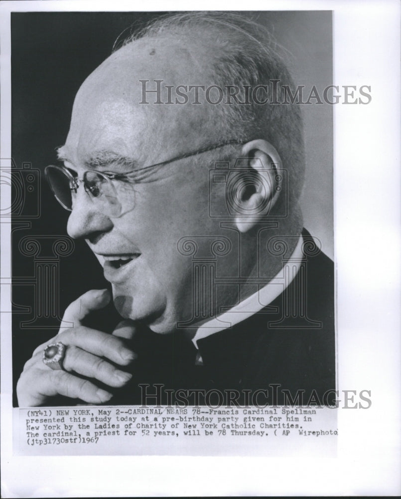 1967 Francis Cardinal Spellman Catholic - Historic Images