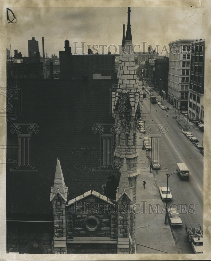 1961 Press Photo Old St. Mary Roman Catholic Church - Historic Images