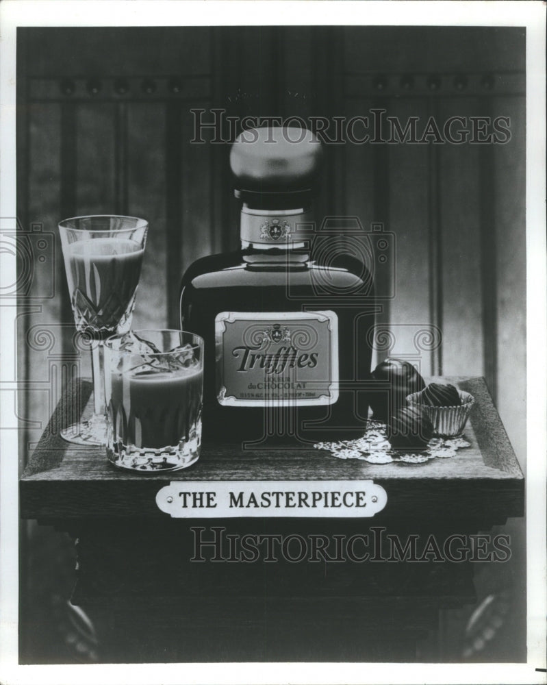 1987 Masterpoece Alcohol Liqueur Du Chocola - Historic Images