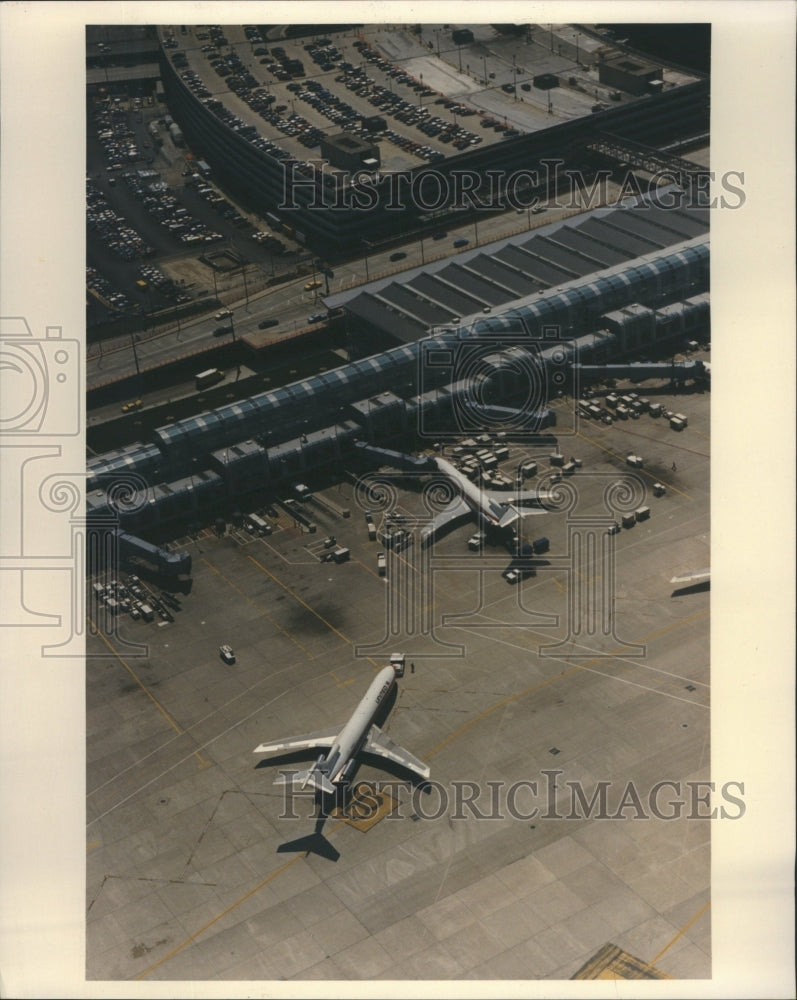 Press Photo O&#39;Hare International Airport  Chicago - Historic Images