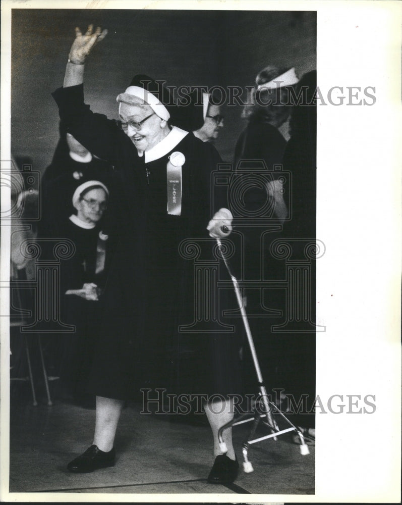 1983 Sister Celeste Nazarethville Cathrine - Historic Images