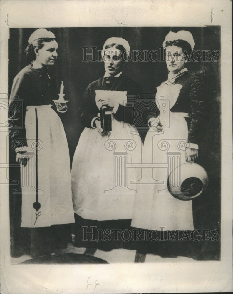 1948 Nurses Celebrate Diamond Jubilee - Historic Images