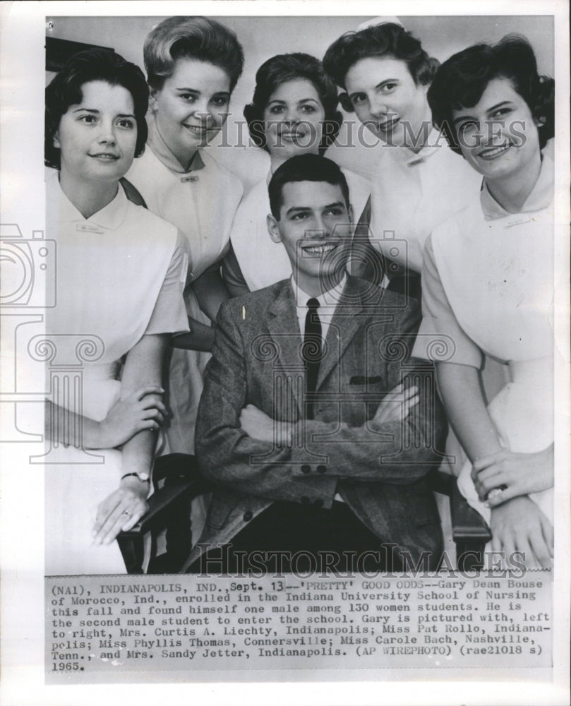 1965 United States Men Student NursesFemale - Historic Images
