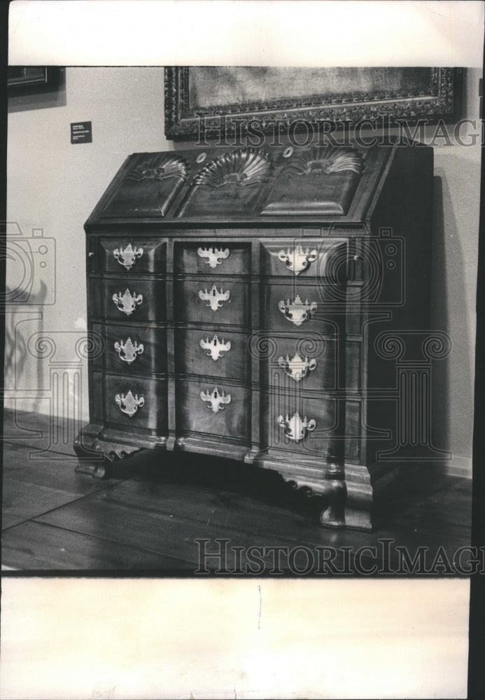1971 Antique Norwich Desk Home Furniture - Historic Images