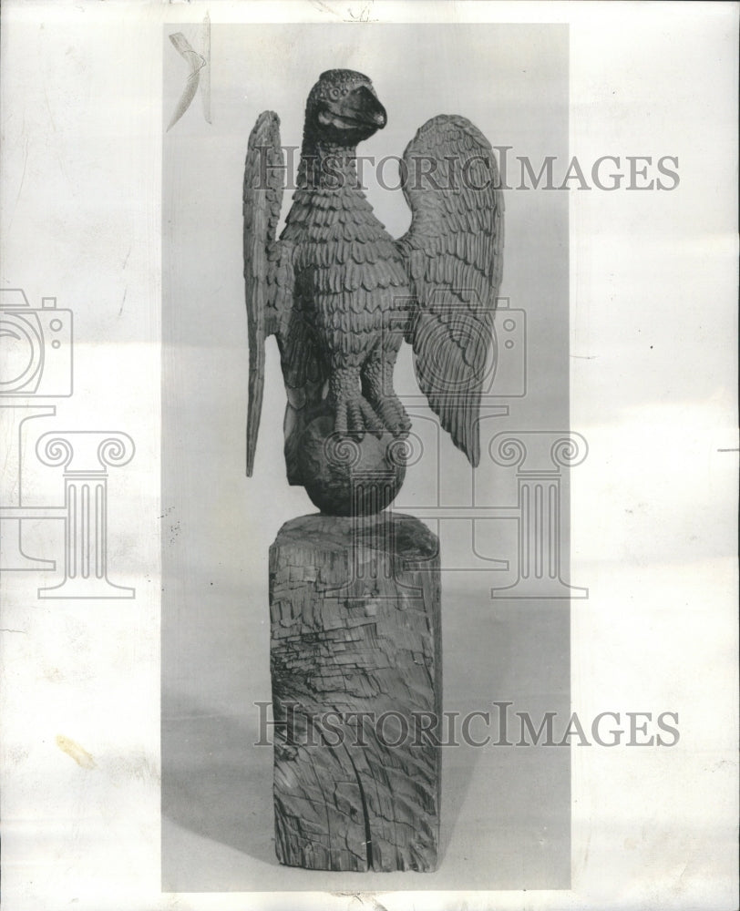 1961 Antique Country Bird Museum Piece - Historic Images