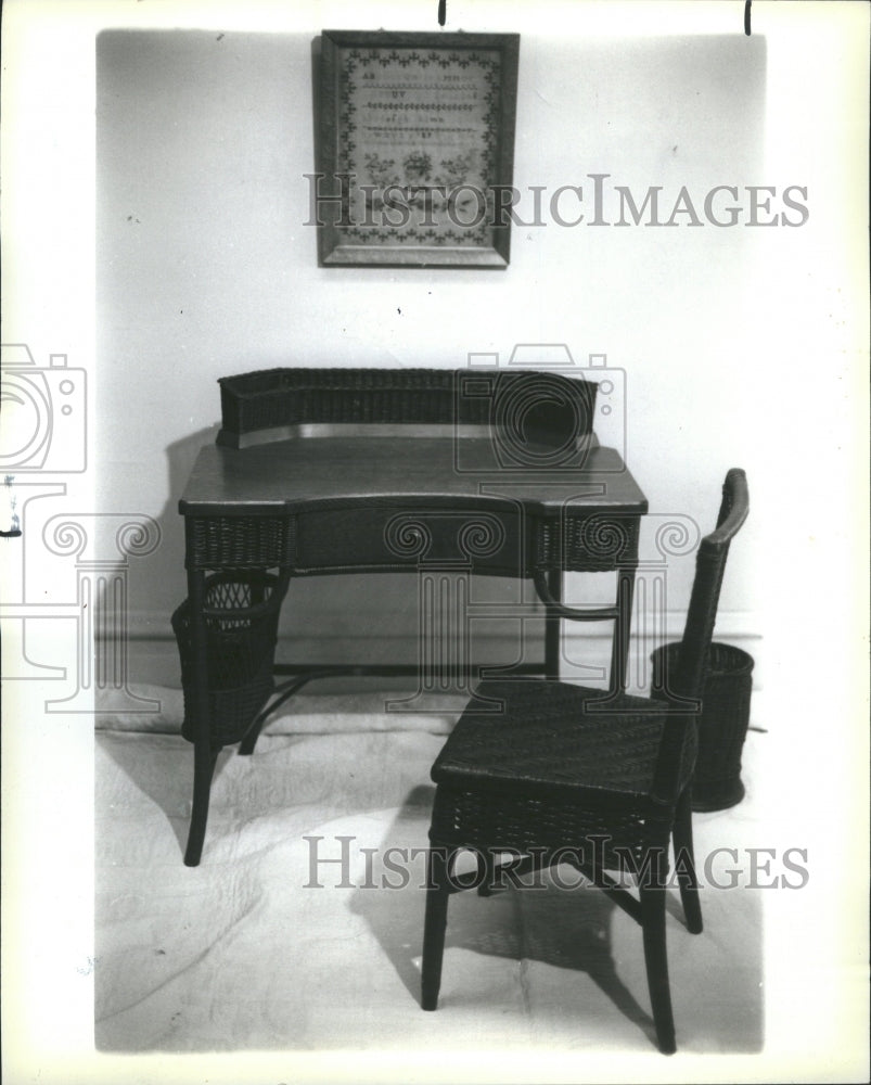 1985 Antique Chair New Hampshire - Historic Images