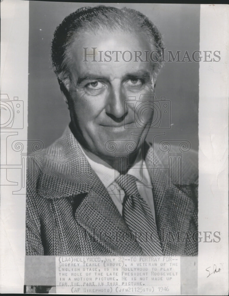 1946 Godfrey Tearle Actor Hollywood - Historic Images
