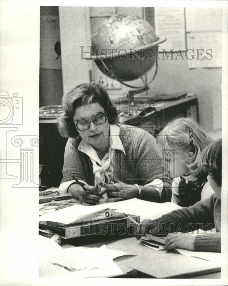 1980 ass Elem School Students Julie Gerulis - Historic Images