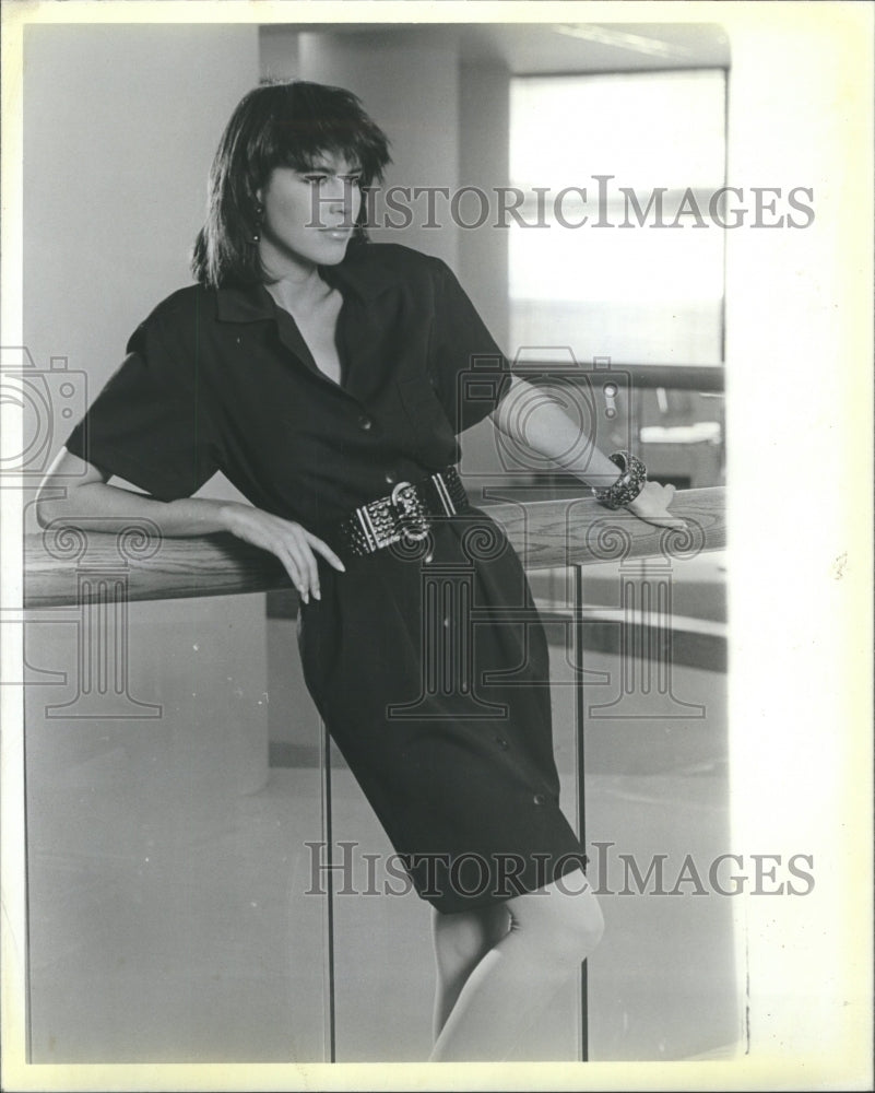 1986 Anne Klein Fashion Designer Marshall F - Historic Images