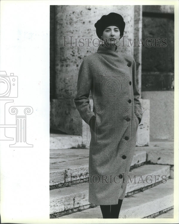 1989 Mariuccia Mandelli Krizia Wool - Historic Images