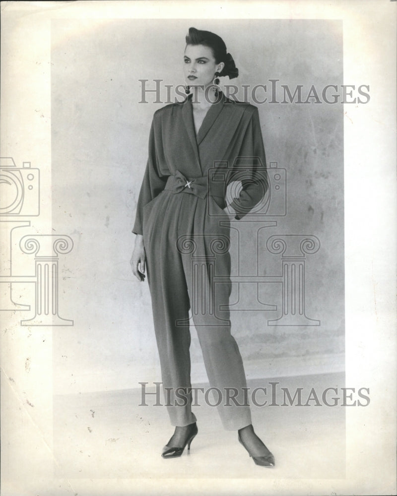 1988 Jumpsuits Women Fashion Pants - Historic Images