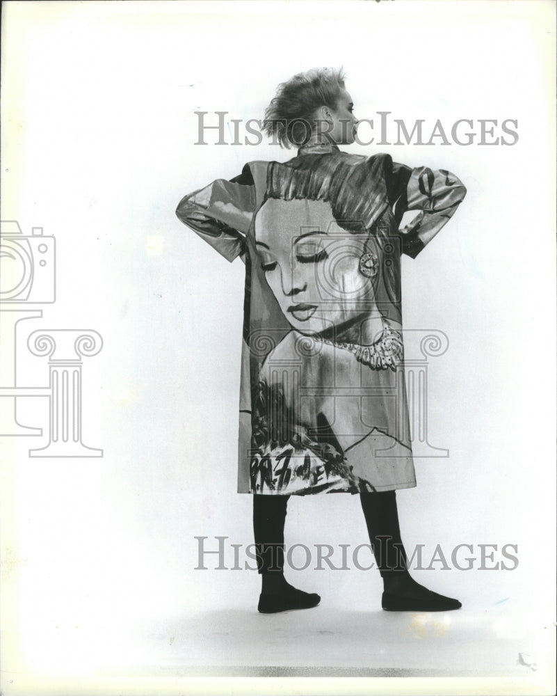 1987 Josephine Baker Coat Robert A Fischer - Historic Images