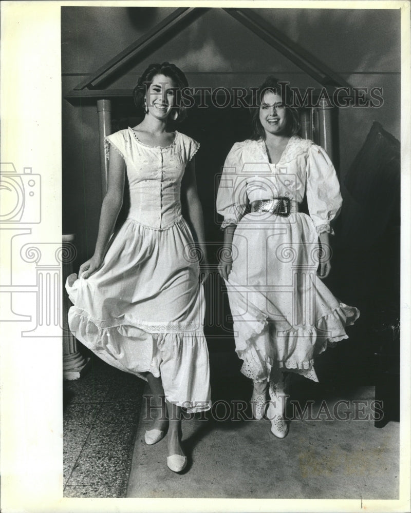 1987 Petticoats as Outerwear - Historic Images