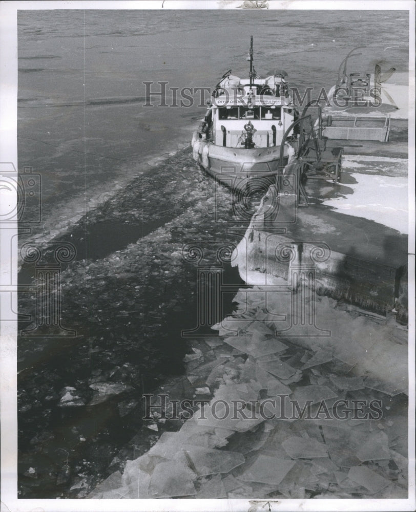 1963 Press Photo Chicago Lake Michigan - Historic Images