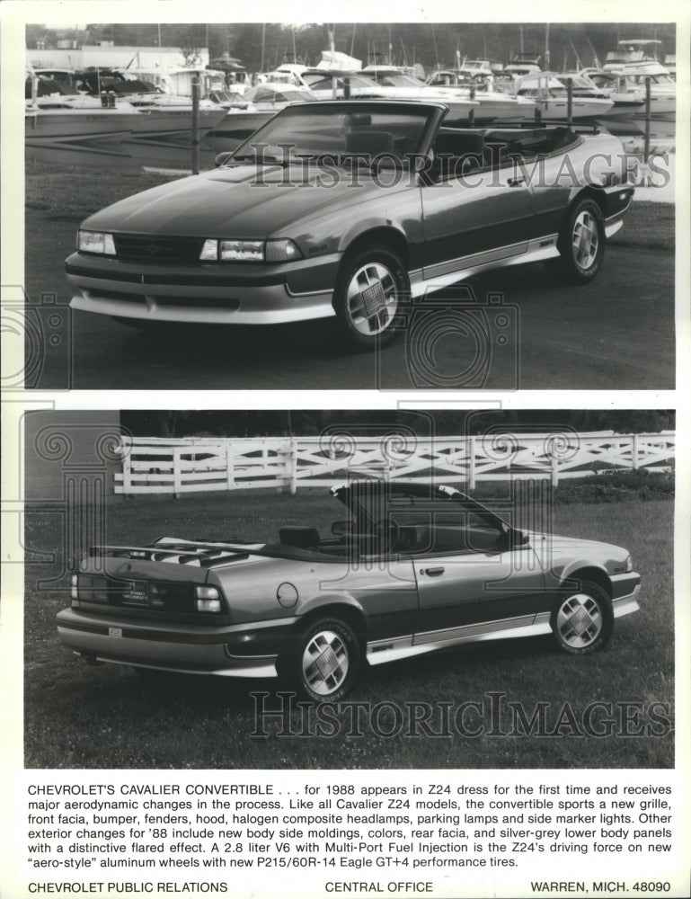 1988 Chevy&#39;s Cavalier - Historic Images