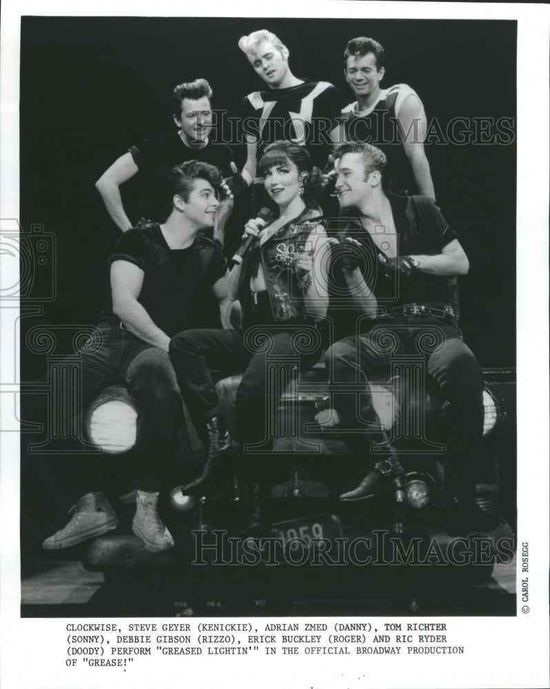 Production of Grease Greased Lightin' - Historic Images