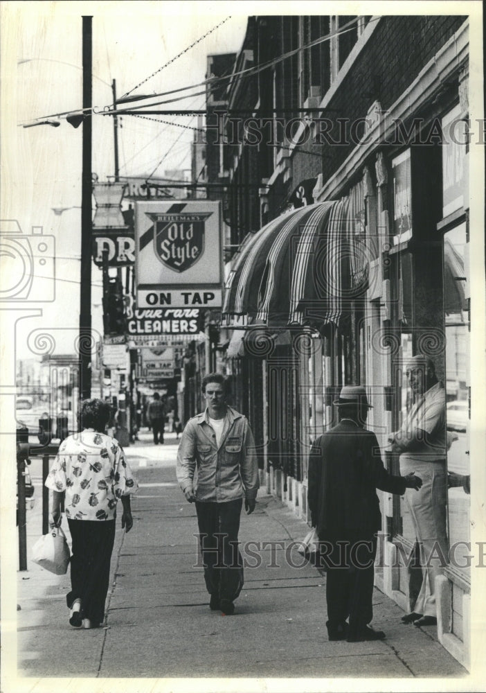 1981 Austin Neighborhood North Ave IL - Historic Images