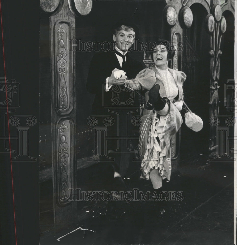 1966 Dick Kallman Anne Rogers Half Sixpence - Historic Images