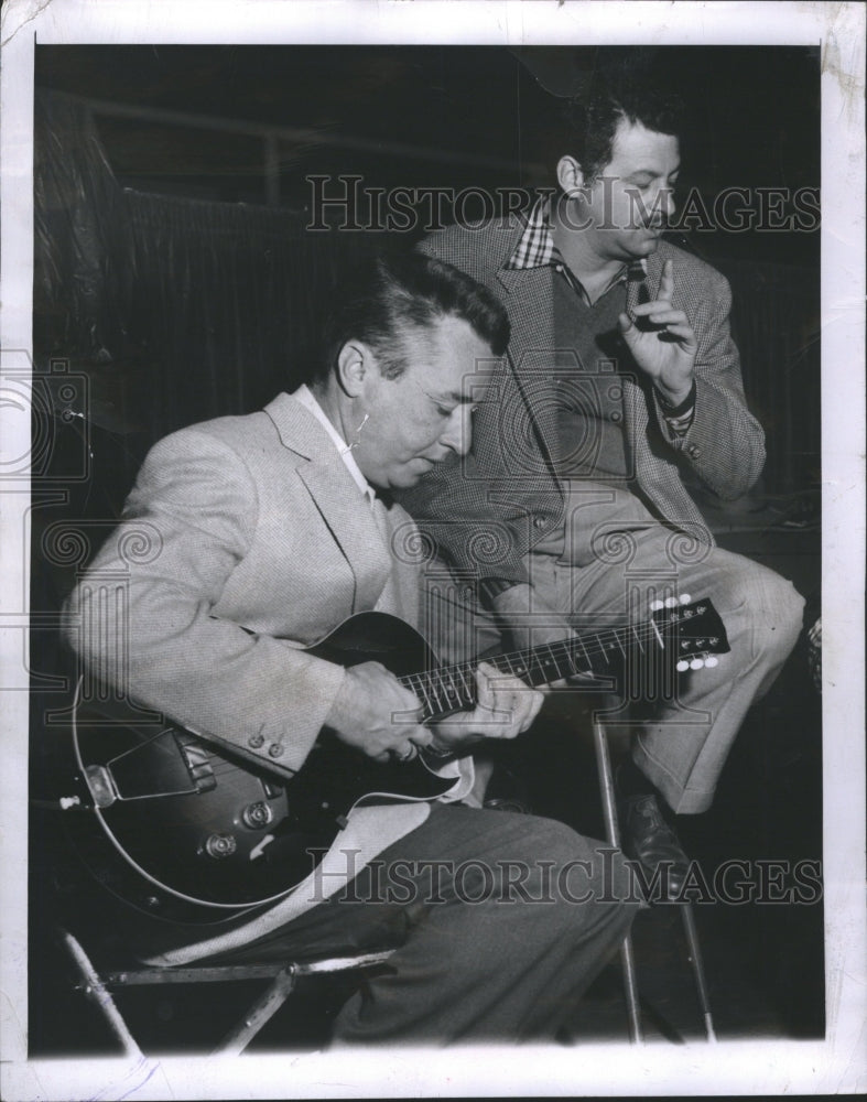 1966 Men Playing Guitar - Historic Images