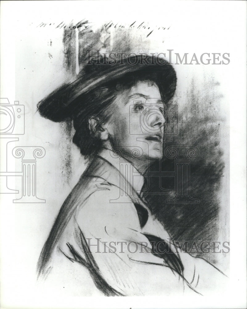 1979 Ethyl Smyth John Singer Sargent - Historic Images