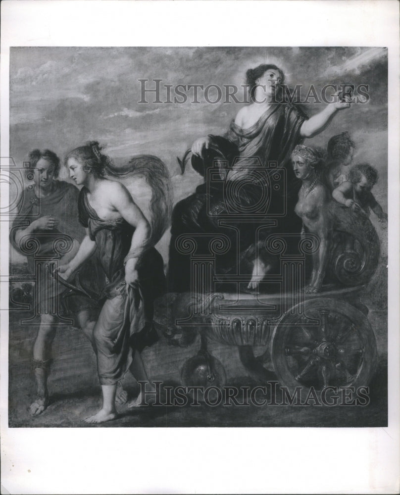 1957 Triumph of Faith Peter Paul Rubens - Historic Images