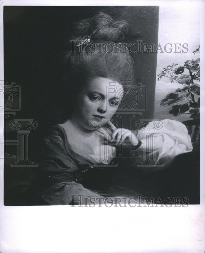 1963 John S. Copley Mrs. Pigatt Portrait  - Historic Images