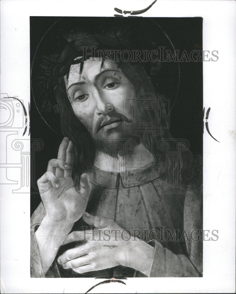 1961 Sandro Botticelli Resurrected Christ  - Historic Images