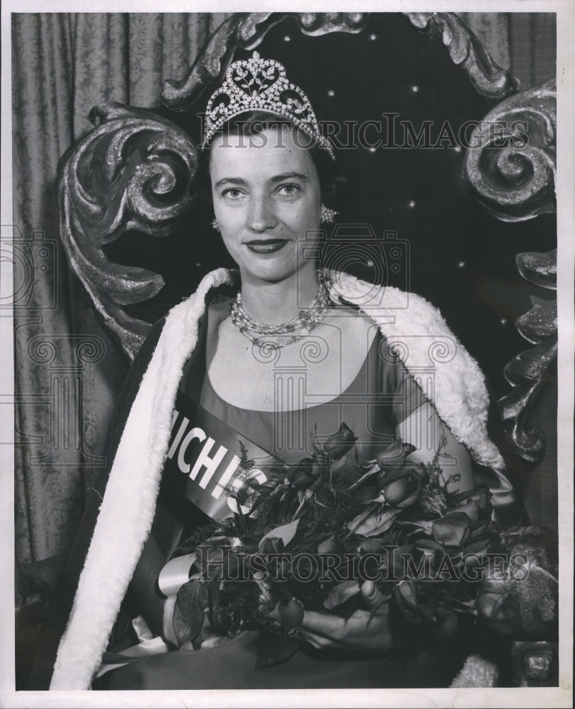 1958 Mrs. Thomas Dolan, Mrs. Michigan 1958 - Historic Images