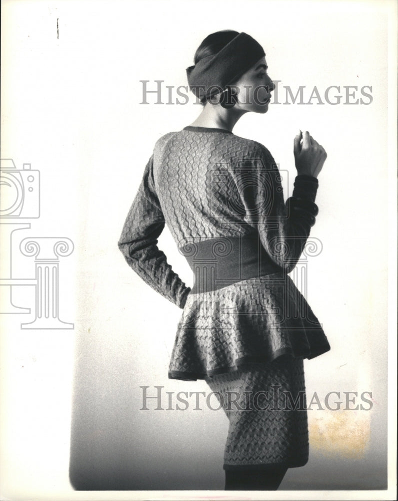 1987 Missoni&#39;s short mohair knit dress - Historic Images