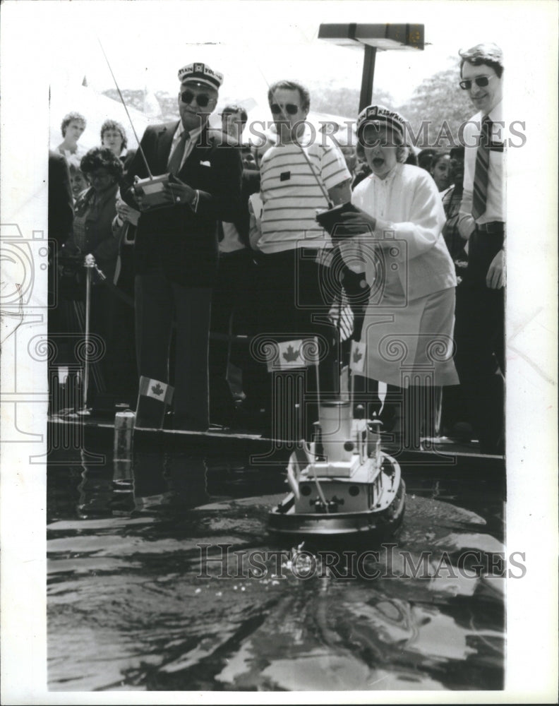 1985 Freedom Festival Boat Race-Historic Images