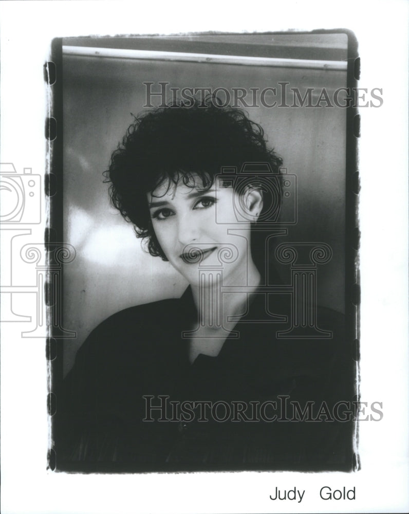 1995 Judy Gold Comedian Head Shot - Historic Images