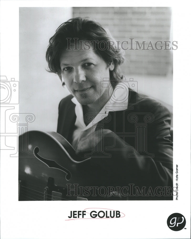 Press Photo Jeff Golub jazz guitarist - Historic Images