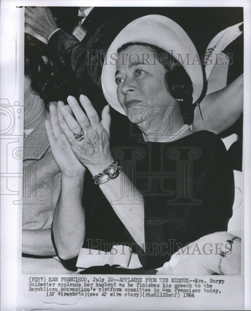 1964 Mrs. Barry Goldwater - Historic Images