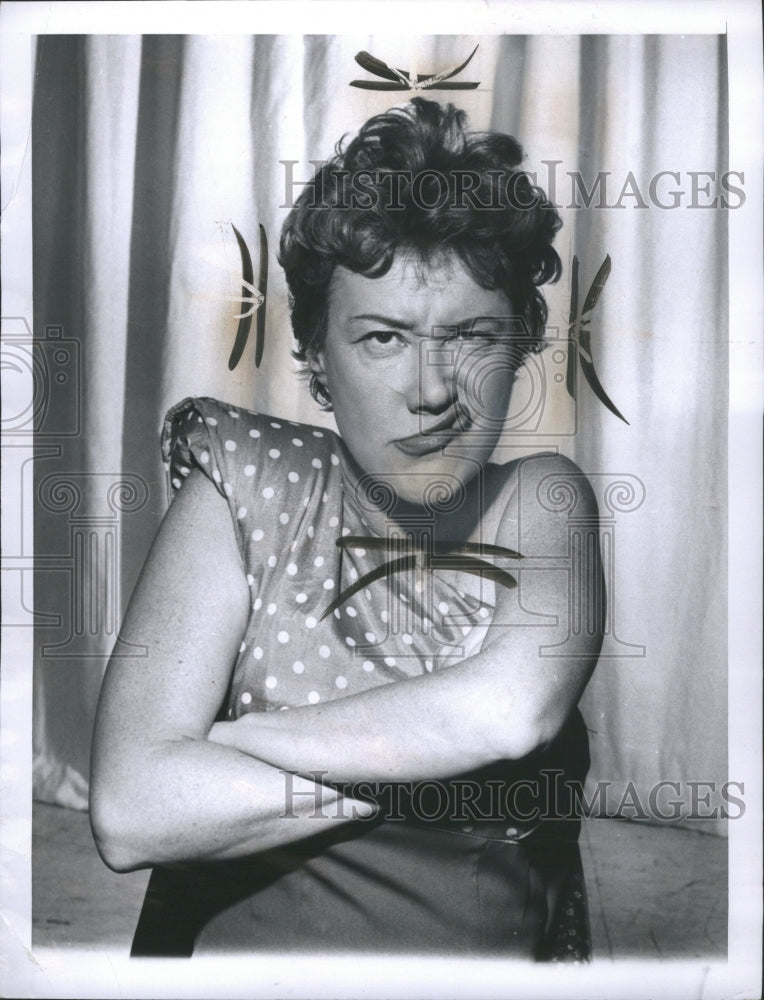 1960 Dody Goodman Actress Funny Face - Historic Images