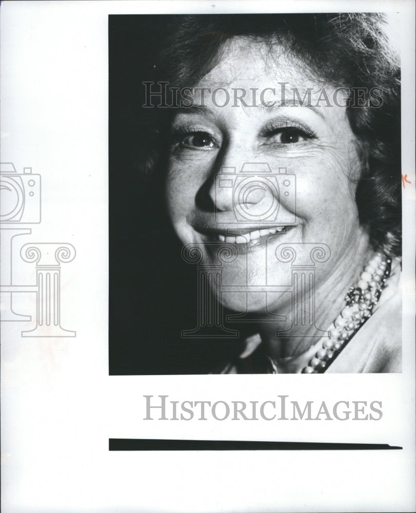1976 Actress Dody Goodman Closeup Smile - Historic Images