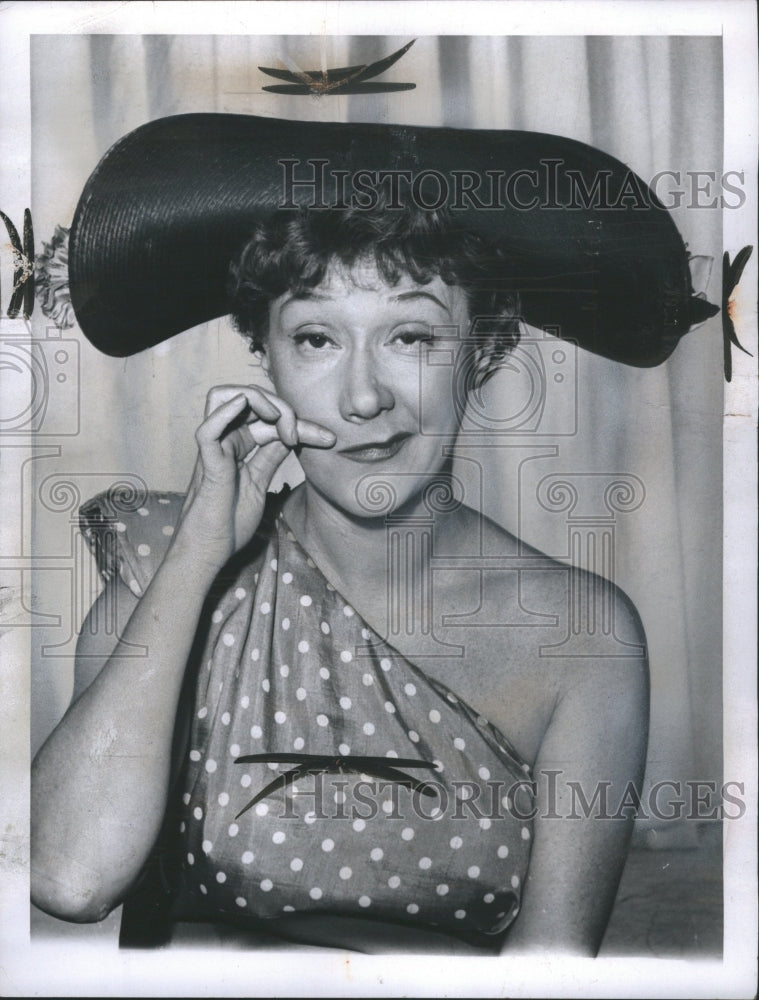 1960 Actress Dody Goodman Funny Face - Historic Images