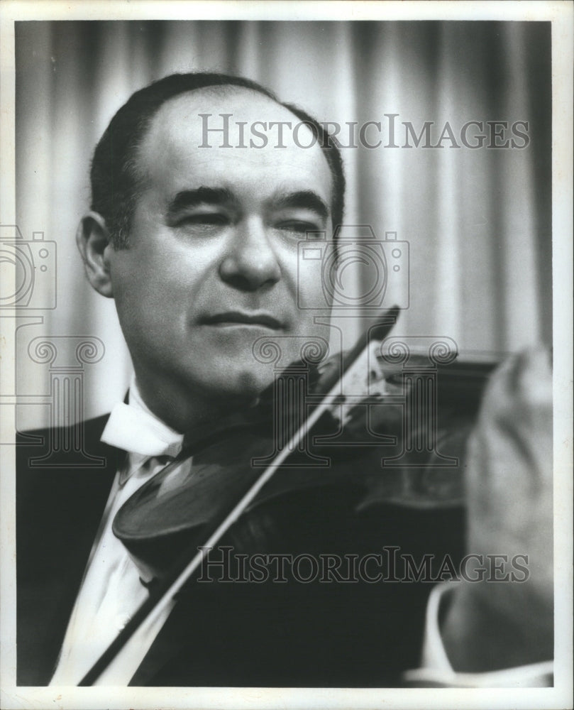 1974 Nathan Gordon Violinist Detroit - Historic Images