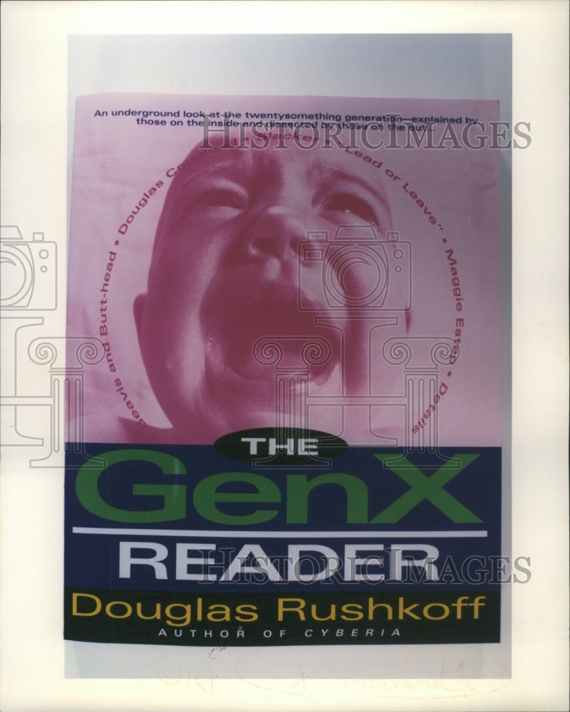 1994 The GenX Reader by Douglas Rushkoff - Historic Images