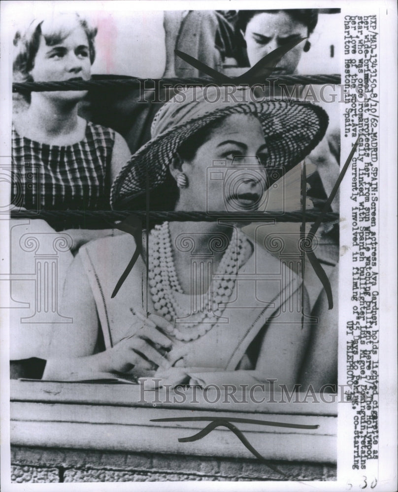 1962 Ava Lavinia Gardner  - Historic Images