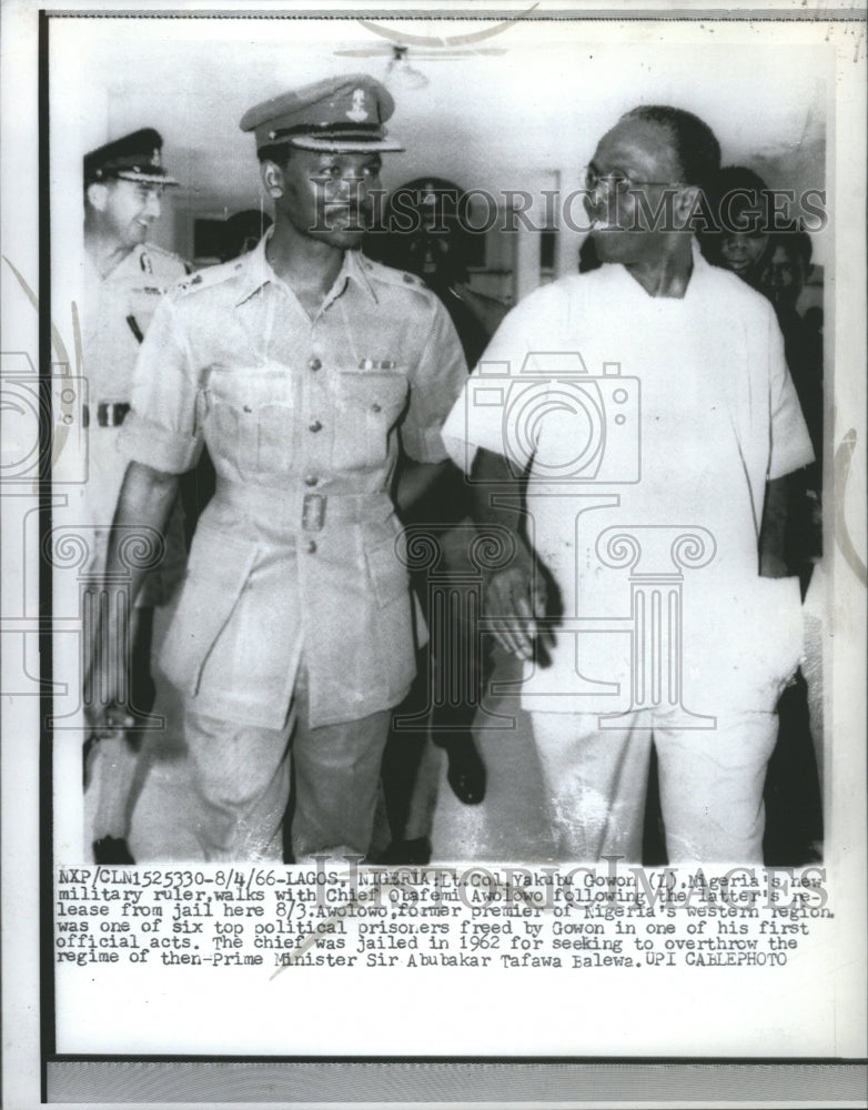 1966 Nigeria Military Jailed  - Historic Images