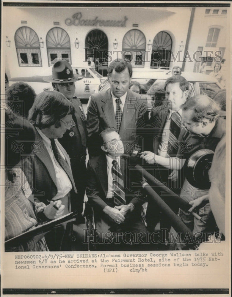 1975 Governor George Wallace - Historic Images