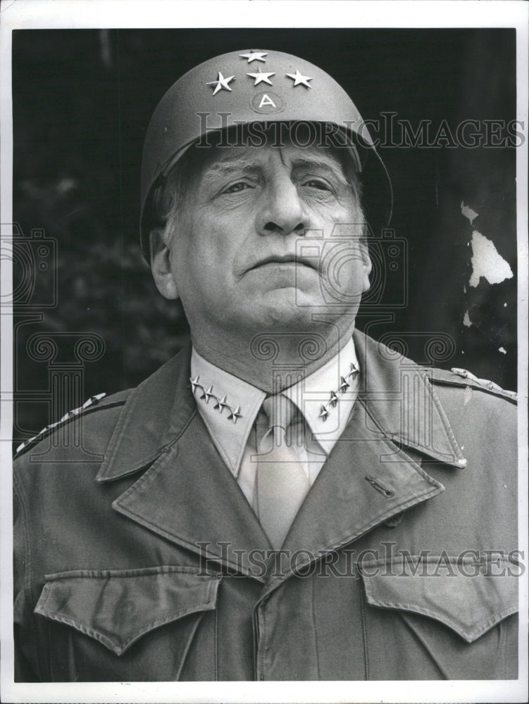 1986 George C. Scott Last Days Of Patton - Historic Images