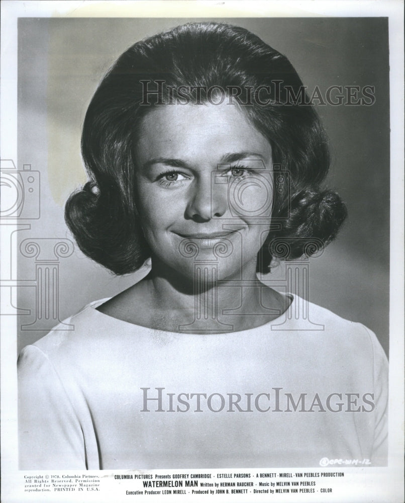 1970 Estelle Margaret Parsons Watermelon Ma - Historic Images