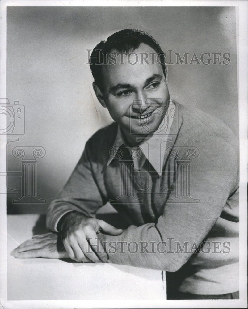 1965 Marty Glickman Sportscaster Sweater - Historic Images