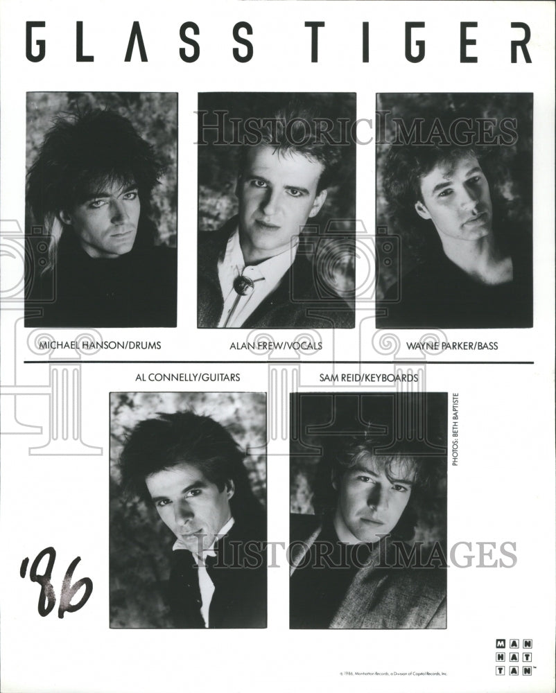 1989 Glass Tiger Band - Historic Images