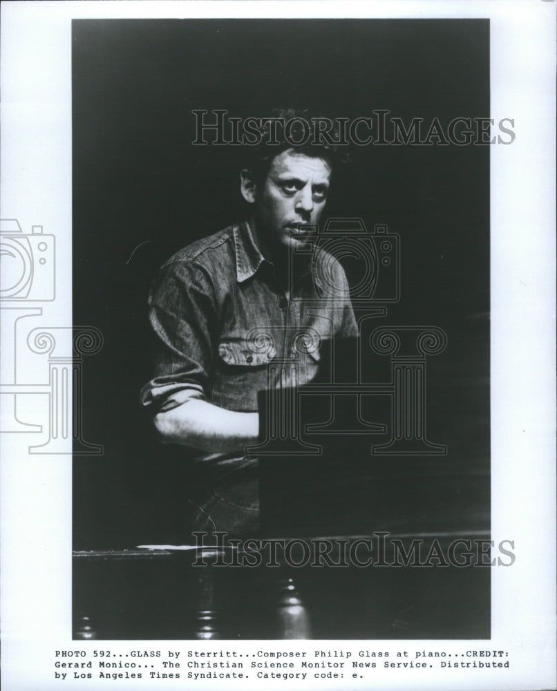 1990 of Phillip Glass - Historic Images