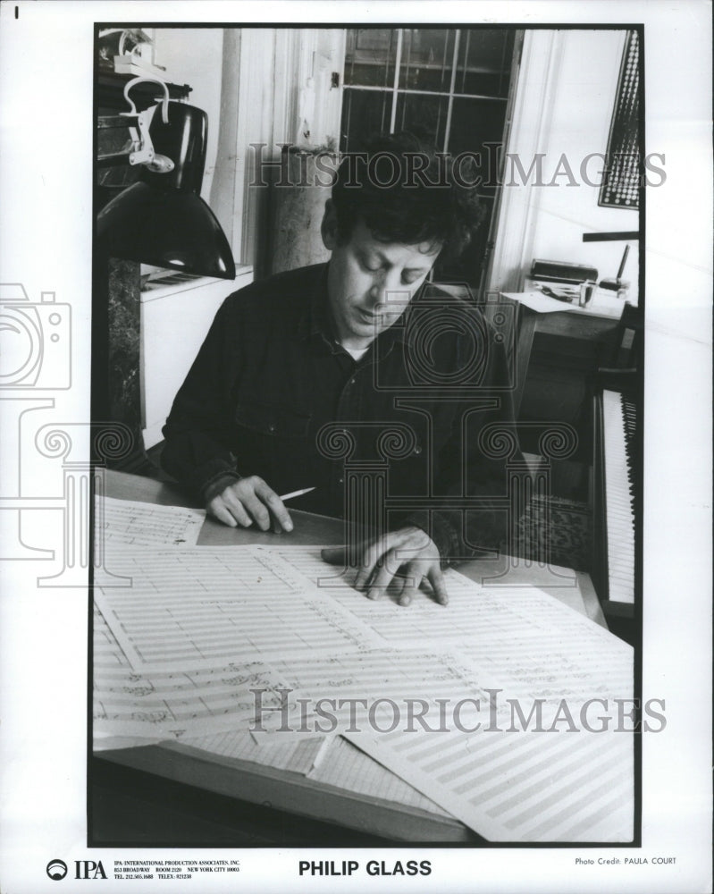 1988 of Phillip Glass - Historic Images